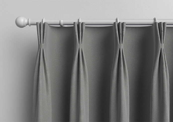 Sydney, Slate Grey - Made to Measure Curtains - Image 11